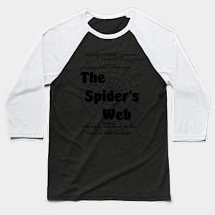 The Spider's Web (1912) Film Poster Design 2 Baseball T-Shirt